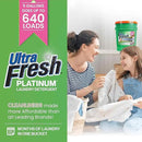 Ultra Fresh 3X Platinum Liquid Laundry Detergent with Fabric Softener, Green - Deep Cleaning Power and Fresh Scent for Washing Clothes by CozyNest Decor