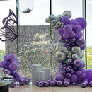 130pcs Metallic Purple Balloons Different Sizes 18" 12" 10" 5" Chrome Purple Latex Balloon Garland Arch Kit for Birthday Baby Shower Graduation Wedding Gender Reveal Party Decorations by CozyNest Decor