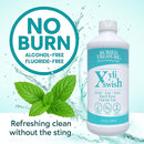 Xyli Swish - All Natural Formulated Nano Silver, Xylitol & Aloe Mouthwash - Alcohol and Fluoride Free - Oral Rinse to Fight Bad Breath & Dry Mouth - Peppermint Flavor - 16oz. by CozyNest Decor