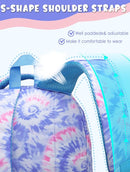 BLUEFAIRY Kids Backpack for Girls Elementary Primary Middle School Bags for Aged 8-10 for Teens Childs Bookbags Back to School Book Bags Cute Mochilas para Niñas Tie-dye Violet by TinyTreasures Baby Boutique
