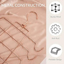 ZEDODIER Tank Top Hanger, Space Saving Bra Hangers, Non-Slip Hanging Sport Bras Holder, Closet Organizers and Storage for Camisoles Tank Tops Bras Ties Swimsuits Strappy Dress, Rose Gold by CozyNest Decor