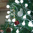 Minetom 33 Feet 100 Led Globe Ball String Lights, Fairy String Lights Plug in with Remote, Waterproof Globe String Lights for Indoor Outdoor Party Wedding Christmas Tree Garden Decoration, Pure White by CozyNest Decor