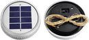 Cooo 12 Pack Solar Lanterns Outdoor Waterproof Upgraded Crystal Glass Solar Mason Jar Lights 30 LED 215% Larger SolarPanel, Anti-Rust Lid（Just a Little More,Get Double The Delight-Warm White） by CozyNest Decor