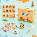 Air Dry Clay Kit - Animal Theme, Modeling Clay for Kids, DIY Model Magic Clay with Sculpting Tools and Tutorials, 12 Boxes Molding Clay, Ultra Light, Soft & Non-Toxic, Arts and Crafts Gift for Kids by TinyTreasures Baby Boutique