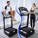 Vibration Platform Workout Machine, Heavy Duty Recovery Whole Body Circulation Vibration Plate 400bl Support for Home Trainer Gym Equipment