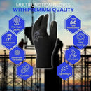 10 OR 20 Pairs Work Gloves–Heavy Duty Rubber Coated Safety Work Gloves–Multipurpose Gloves by GreenHaven Gardens
