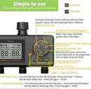 Diivoo Sprinkler Timer 3 Zone, Water Hose Timer 3 Outlet for Garden, Programmable Automatic Irrigation Timer with Rain Delay and Manual/Auto Mode Watering IP54 for Lawn, Yard, Pool by GreenHaven Gardens