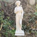 Outdoor Statue, Nymph Sculpture Goddess of Greek Mythology Roman Style for Garden Patio Yard Lawn Porch Decor (Nymph) by GreenHaven Gardens