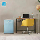 IBCR25SLT Compact, Energy Star Certified Small, Single Door Mini Fridge with Freezer Refrigerator, Large (2.5 cu ft), Slate Blue by CozyNest Decor