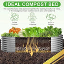 4 Pack 6x3FT Galvanized Raised Garden Bed Outdoor,Metal Garden Bed for Vegetables,Steel Raised Beds for Gardening,Above Ground Garden Box for Flower-ZXY by GreenHaven Gardens