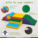 Toddler Foam Climbing Set Indoor - Kids Climb & Crawl Soft Activity Playset - Toddler Climber Gymnastics Equipment for Walking in Balance by TinyTreasures Baby Boutique