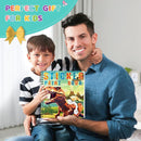 homicozy 4PCS Sticker Paint Books for Kids Ages 4-10,Dinosaur Astronaut Ocean Animals Designs Paint by Stickers,Sticker by Numbers,Party Birthday Gifts for Boys 4-10,Create 40 Pictures at a Time by TinyTreasures Baby Boutique