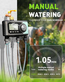 RAINPOINT Sprinkler Timer, 4 Outlets Hose Timer with Brass Inlet with Rain Delay/Manual/Automatic Controller System, Programmable Digital for Lawn Yard, 4 Zone by GreenHaven Gardens
