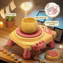 Skirfy Pottery Wheel for Kids Beginners with Light,Arts and Crafts for Kids Ages 8-12,Ceramic Wheel with Painting Kit, Adjustable Speed,Birthday Christmas Thanksgiving Gift for Girls Boys Age 6+ by TinyTreasures Baby Boutique