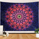 ADDWel Blacklight Mandala Boho Tapestry Glow In The Dark, Black Light Bohemian Hippie Poster Wall Hanging for Bedroom Aesthetic Wall and Room Decor (60" x 80", Mandala) by CozyNest Decor