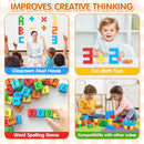 Magnetic Blocks,1.41 inch Large Building Blocks for Kids Ages 3-5 4-8 Sensory Magnetic Cubs for Kids 1-3 Preschool Educational Gifts Toys for Toddlers 3 4 5 6 7 8 Year Old Boys Girls 28PCS by TinyTreasures Baby Boutique