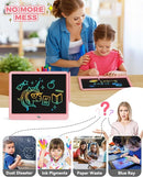 KOKODI 15 Inch LCD Writing Tablet with Anti-Lost Stylus, Erasable Doodle Board Colorful Toddler Drawing Pad, Car Travel School Games Toys for 3 4 5 6 7 8 Kids, Birthday Gift for Girls Boys Pink by TinyTreasures Baby Boutique