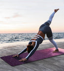 Non Slip Yoga Mat TPE Workout Mat for Men Women, Thick Workout Mat with Carrying Strap, Fitness Mats for Exercise, Yoga, Fitness, Pilates, Floor Workouts (72" x 24" x 6mm) by TinyTreasures Baby Boutique