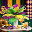 THARAHT Mix Colour Ostrich Feathers 12pcs Natural Bulk 10-12Inch 25cm-30cm for Wedding Party Centerpieces Easter Gatsbi and Home Decoration Feathers by CozyNest Decor
