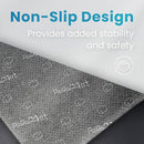 1.3" Thick Baby Play Mat for Floor, 79x118 Large Foam Tummy Time Mat, Padded Support Soft Plush Nursery Rug for Infant Kids Toddler Crawling Kick Activity (Light Grey) by TinyTreasures Baby Boutique