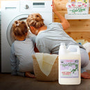 Rebel Green USDA Organic HE Liquid Fresh Laundry Detergent - Natural & Hypoallergenic Laundry Soap, Lavender and Grapefruit - 64 Loads by TinyTreasures Baby Boutique