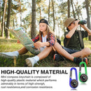 12 Pcs Mini Compass Keychain for Kids Bulk, Small Pocket Magnetic Compass Survival Hiking for Outdoor Survival Camping Party Backpacking Accessory by TinyTreasures Baby Boutique
