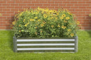 Arrow Sheds GrowIT Galvanized Steel Raised Flower and Plant Bed for The Garden or Greenhouse, 40" x 40" x 11" by GreenHaven Gardens