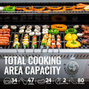 Royal Gourmet 5-Burner Propane Gas Grill with Side Burner, Stainless Steel Barbeque Grills, Silver, GA5404S by GreenHaven Gardens
