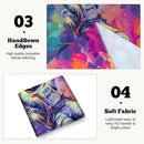 BVBOX Astronaut Space Blacklight Tapestry 79"x59", UV Reactive Floating Astronaut Universe Galaxy Planet Glow in Dark Tapestries, Black Light Neon Upright Poster Wall Hanging Backdrop Decor for Bedroom Living Room by CozyNest Decor