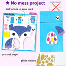 KRAFUN My First Unicorn Bunny Paper Craft Kit for Toddlers and Girls Age 3-8 Years Old, Include 18 Cute DIY Arts and Crafts Projects, Organized Art Activities Supplies Box Preschool Creative Toys by TinyTreasures Baby Boutique