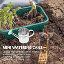 Mini Watering Can: 5pcs Kids Small Watering Can, Metal for Indoor Outdoor Plants, Children Iron for Garden Yard Home Plants Flower by GreenHaven Gardens
