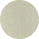 Keen Home Design Terrace Outdoor Round Rug - 5ft Round Washable Indoor/Outdoor Rug for Patio, Kitchen, Balcony, Beach, Garden, Deck and Porch, Size: 5'3" Round by GreenHaven Gardens