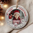 Personalized Baby First Christmas Photo Christmas Ornament 2025 - Custom Newborn Keepsake - Sweet Gift for New Parents Mom Dad - Gift for Parents - Sweet Baby Holiday Memory Decoration by TinyTreasures Baby Boutique