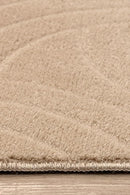 Non-Slip Washable 5x7 Area Rugs for Living Room Bedroom, Ultra Soft Bedside Rug, Indoor Floor Carpet for Kids Girls and Boys, Dorms, Nursery Rooms, Non-Skid Area Rug, Circle Beige, 5' x 7' by TinyTreasures Baby Boutique