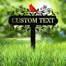 Personalized Metal Garden Signs, Custom Name Yard Stake Sign for House Outdoor Outside Decorative, Lawn Patio Decorations Gardening Enthusiasts Grandmothers Gift by CozyNest Decor