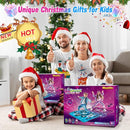 Rechargeable Dance Mat - Double User Play Mat with Extra Large Size (59*38 in), Dancing Music, Challenge Game, Piano Mode, LED Lights, Christmas Birthday Gift for Kids Girls Boys 3-12 Year Old by TinyTreasures Baby Boutique