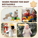 Baby Winter Mittens Toddler Stretch Knit Gloves Magic Warm Glove for Baby Boys Girls by TinyTreasures Baby Boutique