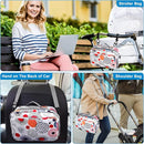 Accmor Stroller Organizer, Universal Stroller Organizer with Insulated Cup Holder Pocket, Dual Purpose Large Capacity Stroller Bag Caddy, Stroller Accessories Fits for Uppababy, Doona, Nuna Strollers by TinyTreasures Baby Boutique