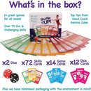 Shuffle Up Gymnastics Card Games - 70+ Fun & Active Skills Cards for Kids, Fitness Cards Develop Fundamentals, Stamina & Strength, Easy to Play for Kids | Multiple Skills Level Cards Include 2 Dices by TinyTreasures Baby Boutique