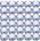Bright LED Floral Tea Light Vase Submersible Lights for Party Wedding (White, 30 Pack) by GreenHaven Gardens