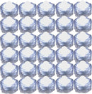 Bright LED Floral Tea Light Submersible Lights for Party Wedding (White, 60 Pack) by GreenHaven Gardens