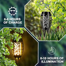 Solar Lights Outdoor 12 Pack, Solar Torch Light with Flickering Flame, Waterproof Outdoor Lighting Solar Powered Pathway Lights, Decoration Lighting for Garden Yard Patio, Auto On/Off by GreenHaven Gardens