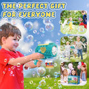 Eaglestone Bubble Guns for Toddlers 2 Packs, LED Light Automatic Bubble Machine Gun for Kids 4-8, Bubble Toys with Bubble Solution,Concentrate, Bubble Blaster Party Favor, Summer Outdoor Toys Gift by TinyTreasures Baby Boutique