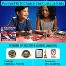 Butterfly EduFields 10-in-1 STEM Robotics Kit for Kids Ages 8-14 | Electronics & Engineering Science Kit with Circuit Board Projects | Educational Robot Building Kit by TinyTreasures Baby Boutique