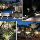 T-SUN Solar Spot Lights Outdoor Cold White Spotlights IP65 Waterproof Landscape Light Auto On/Off for Garden Yard Pathway Patio 4Pack by GreenHaven Gardens