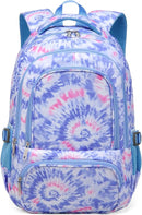 BLUEFAIRY Kids Backpack for Girls Elementary Primary Middle School Bags for Aged 8-10 for Teens Childs Bookbags Back to School Book Bags Cute Mochilas para Niñas Tie-dye Violet by TinyTreasures Baby Boutique