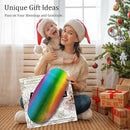 Wind Spinner Rainbow Wave Wind Spinners for Yard and Garden,15in Hanging Kinetic Yard Art Wind Sculpture,3D Wind Spinners Outdoor & Indoor Rainbow Helix Garden Decor Christmas Ornaments by GreenHaven Gardens
