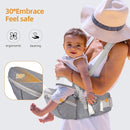 Baby Hip Seat Carrier, Ergonomic Waist Stool for Child Infant with Adjustable Strap Pocket Soft Base, Baby Hip Carrier for Newborns & Toddlers by TinyTreasures Baby Boutique