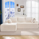 Hobestluk 96” Modular Sectional Sofa Couches L-Shape Couch 3 Seat Modular Sofa Memory Foam Sectional Couches for Living Room, Cloud Couch with Oversized Chaise (White, Checked (Left Facing Chaise)) by CozyNest Decor