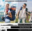 Walkie Talkies for Adults- WokTok Long Range Two Way Radio for Camping Hiking Hand Held Hiking Accessories Camping Gear Xmas Birthday Gift for Kids,SOS Siren,NOAA Weather Alert,2 Radios by TinyTreasures Baby Boutique